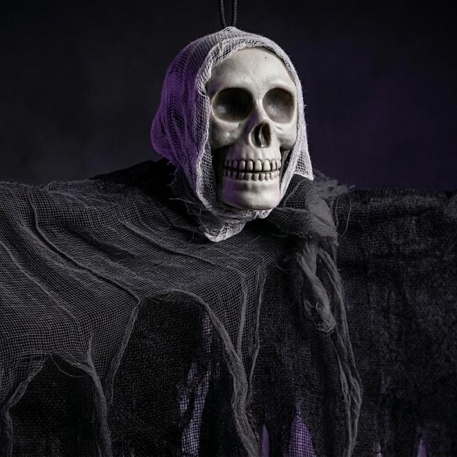 Halloween Hanging Skull Skeleton Ghost Party Decorations Horror Props Haunted House Decorations Halloween Party Outdoor Ornament