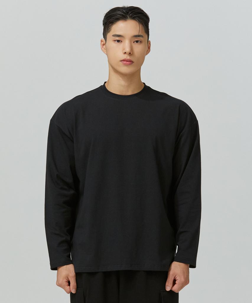 Beullaegmonseuteopis [2Pack] Soft Modal Crew Neck Long Sleeve (3Color) / Bm240722 (A Type)