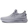 Mesh large size men's shoes 2025 summer hollow breathable casual shoes soft sole simple sports shoes