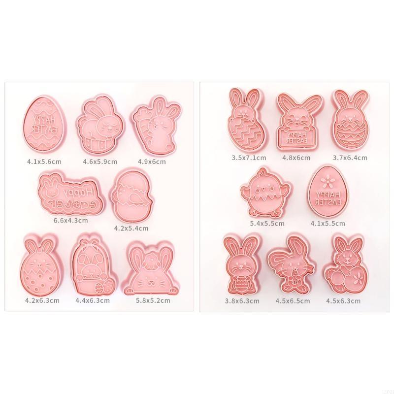 Mini Cartoon Easter Pastry Pie Baking Molds Expand Your Spring Baking