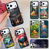 Camping Nature Mountain Phone Case For Apple iPhone 17 Air 16E 15 14 Plus 13 12 11 Pro Max Mini Funda Cover