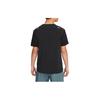 Nike Colorblock Lauf-Trainings-Atmungsaktives Rundhals-Kurzarm-T-Shirt Herren-Tops Schwarz Grau DM4647-010