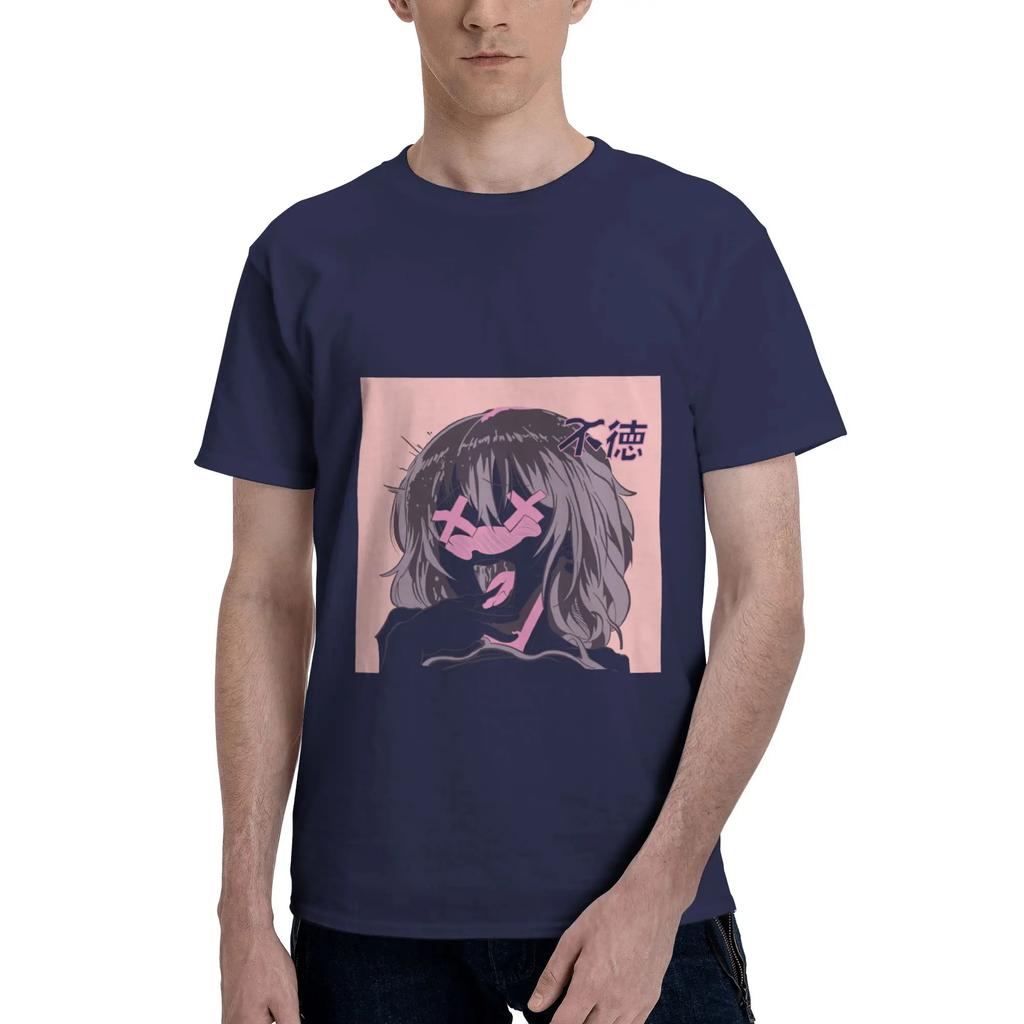 Anime Anime Sexy Female Characters Unisex Tshirt Clothes Leisure Tee Shirt Short Sleeve Fugees 100 Cotton