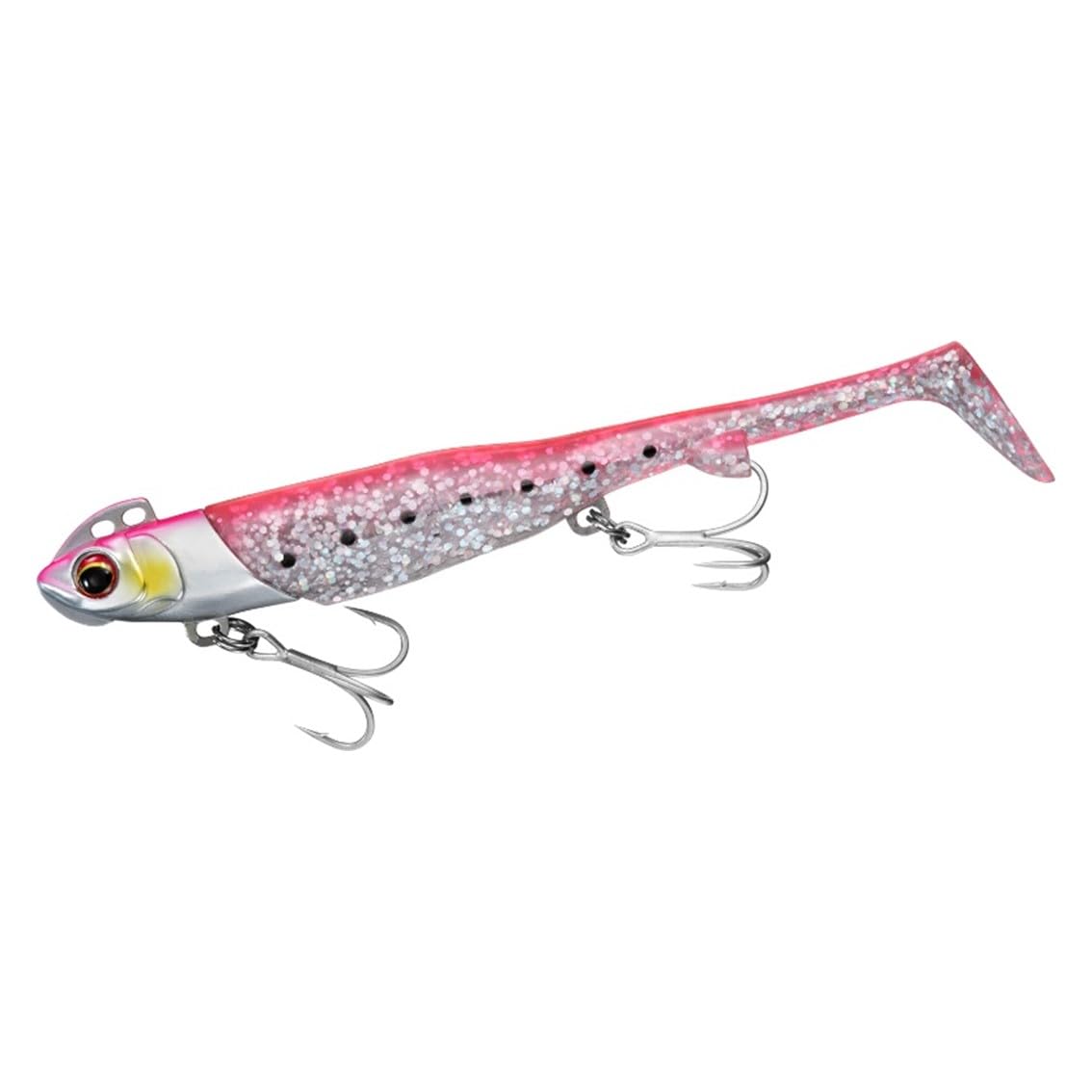 DAIWA Worm + Jig Head Rodem R4 Shad-21g Flounder Pink 21g