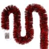 Christmas Tree Led String, Red, Battery-Operated, For The Christmas Tree, 6 Meters