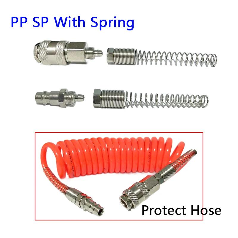 Pneumatic European Connector EU Standard Fittings For Compressor Male and Female Thread Quick Release Coupling Air Hose Fitting