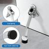 Kickdown Door Stoppers Zincs Alloys Foot-Operated Levers Door Stop Nonslip Rubber Regulable Door Holder Hardware