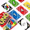Genuine Mattel UNO Classic Card Game for Multiple Players - Casual Party Poker Table Game