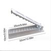 Stampo Riutilizzabile per Kebab Pressa per Kebab di Tacchino Stampo Manuale in Plastica per Kabob per Feste Barbecue e Gadget Strumenti per Grigliate all'Aperto