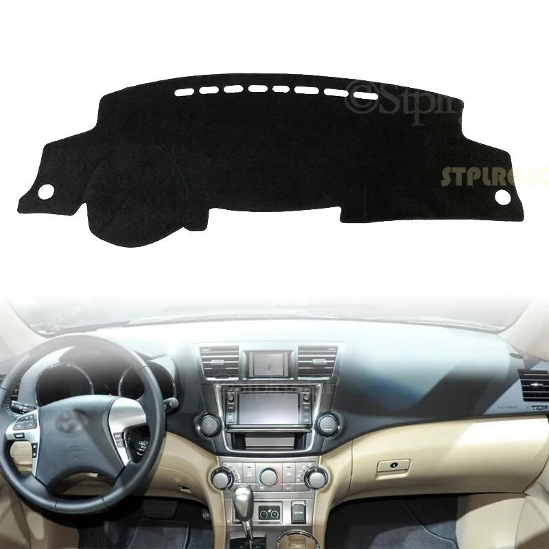 For Toyota Highlander XU40 Kluger 2008~2013 Anti-Slip Dashboard Cover Protective Pad Car Accessories Sunshade Carpet 2009 2010