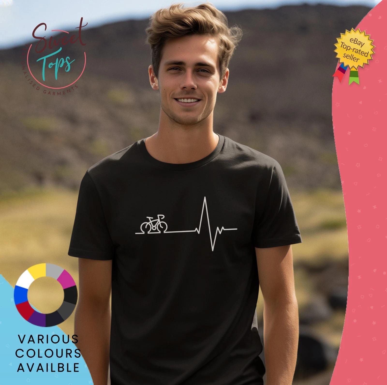 Велоспорт / Велосипед Кардио Мужская футболка с коротким рукавом для взрослых S