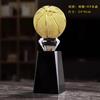 Customized Table Tennis and Volleyball Balls, Crystal Trophy, Gold Silver Copper, Creative Sports Home Decor Award Souvenir, 1Pc
