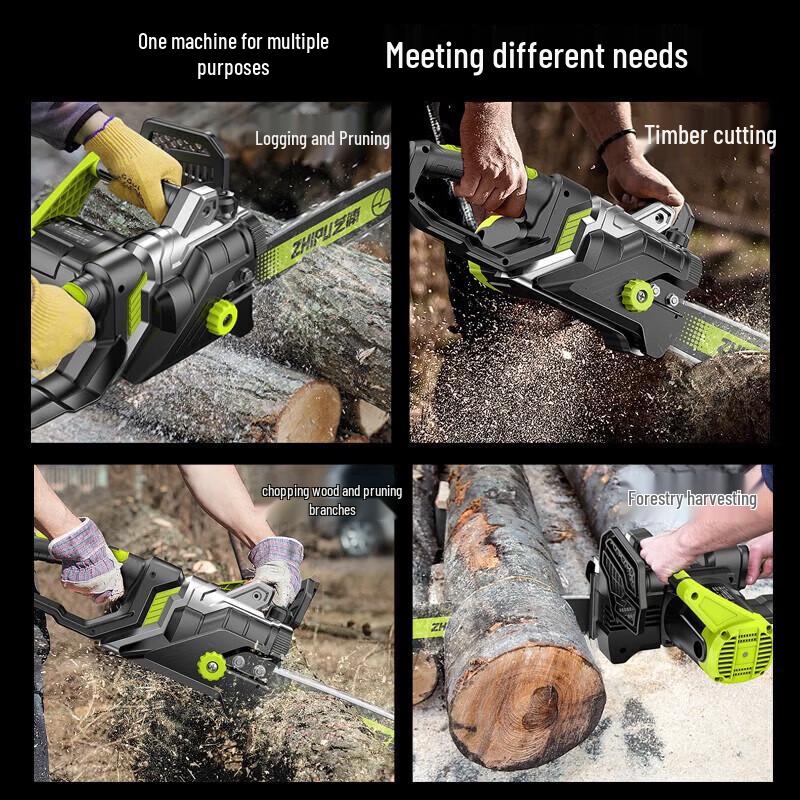 Zhipu Household Corded Electric Chainsaw CN plug (adapter included)