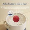 New Dog Toy, Multi-functional Leaky Lead Ball, Small Dog Interactive Educational Toy, Natural Rubber Pet Toy Ball