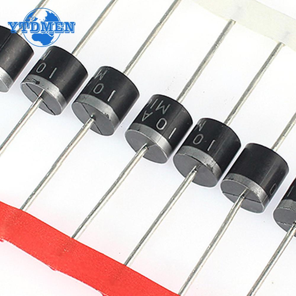 10A10 Diodes 10A 1000V DO-27 Electrical Axial Rectifier Diodes Kit