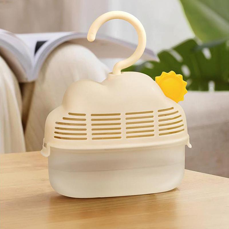 Cloud Shape Moisture Absorbers Box Hangable Dehumidifiers Moldproof Moistureproof Dry Case For Wardrobe Home Indoor Desiccant