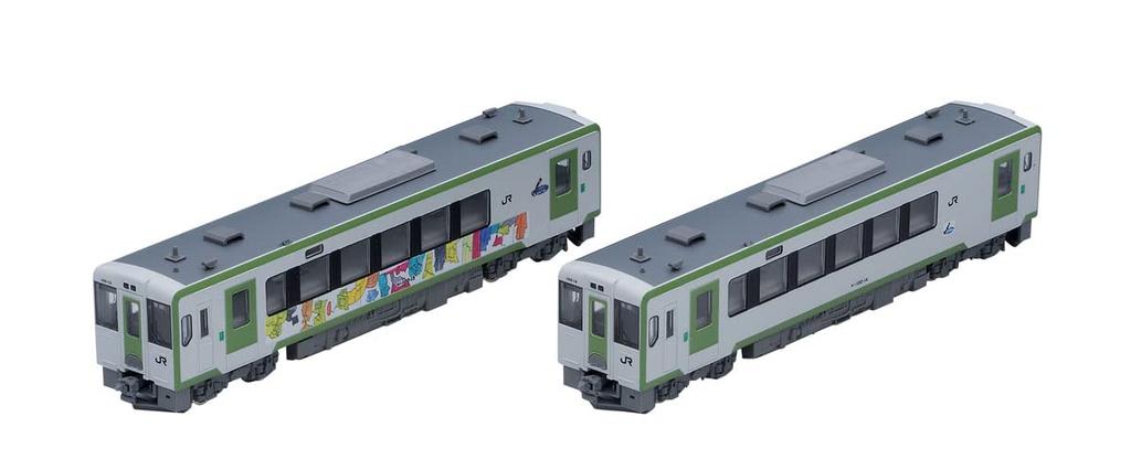 TOMYTEC TOMIX N Gauge Special Edition JR Kiha 100 Series Kamaishi Line Full Opening 70th Anniversary Wrapping Set 97941 Diesel Car Model Train