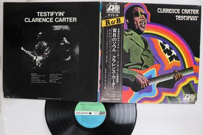 Disco LP CLARENCE CARTER Testifyin MT1088 ATLANTIC 1969 Japón Obi SoulFunk Usado