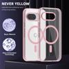 Applicable To Google 11ProXL Mobile Phone Case Magnetic Wireless Charging High Transparent Color goolge11A Anti-drop Protective Case
