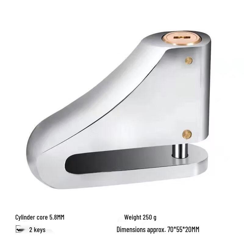 Lishi Outdoor Bicycle & Motorcycle Disc Brake Lock