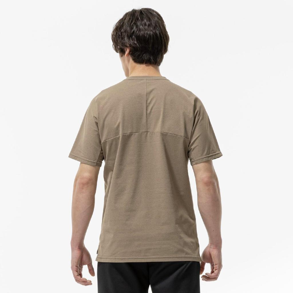 Mizuno Soft Dry Training XL Men's T-Shirt, 32MAB023, Camel,