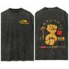 One Piece Roronoa Zoro Three Swords Printed Tshirt Mens and Womens Washed Tshirt High Quality Vintage Cotton Tshirt Tops