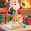 Animated Gingerbread House Christmas Decor Pre-Lit Musical Collectible Building with Rotating Figurines Indoor Holiday Display