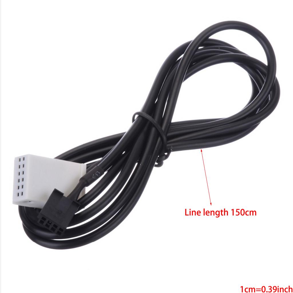 For  E60 E61 E63 E64 E87 E90 E70 F25 AUX USB Car Socket Switch Audio + Cable