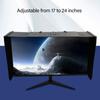 27inch LCD LED Video Monitor Hood Sunshade Sunhood Monitor Frame Computer Monitor Sunshade Desktop Protective Hood