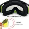NAFEIB Motorcycle Motocross Sunglasses, Windproof & Shatter-Resistant Goggles for MTB, ATV & Off-Road Sports