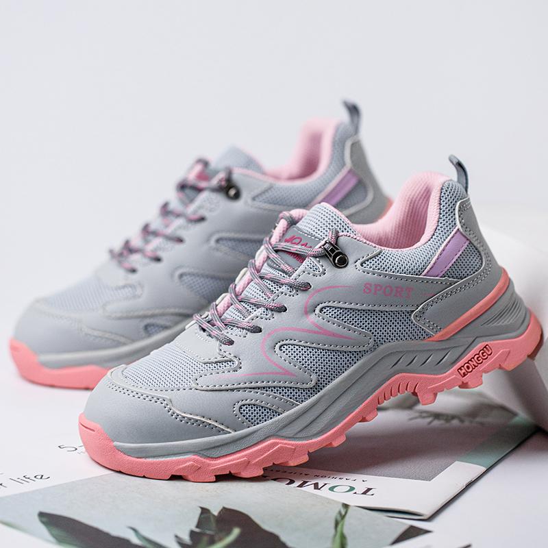 High-Quality Safety Shoes For Women Anti Smashing Anti Piercing Work Shoes Breathable Indestructible Shoes Security Boots Women