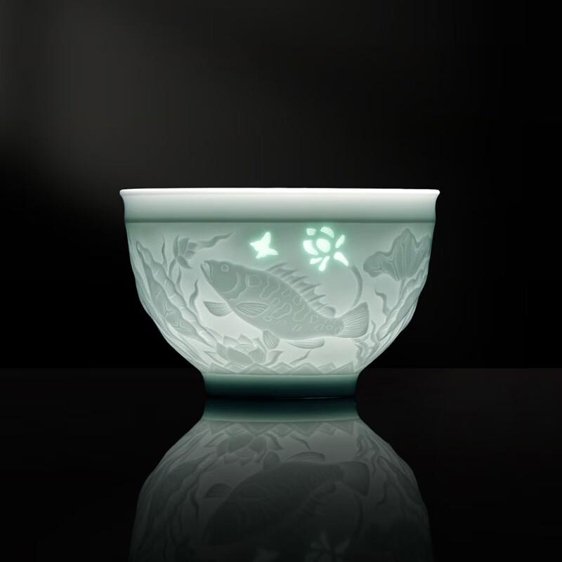 Jingdezhen Ceramic Yingqing Linglong Master Teacup