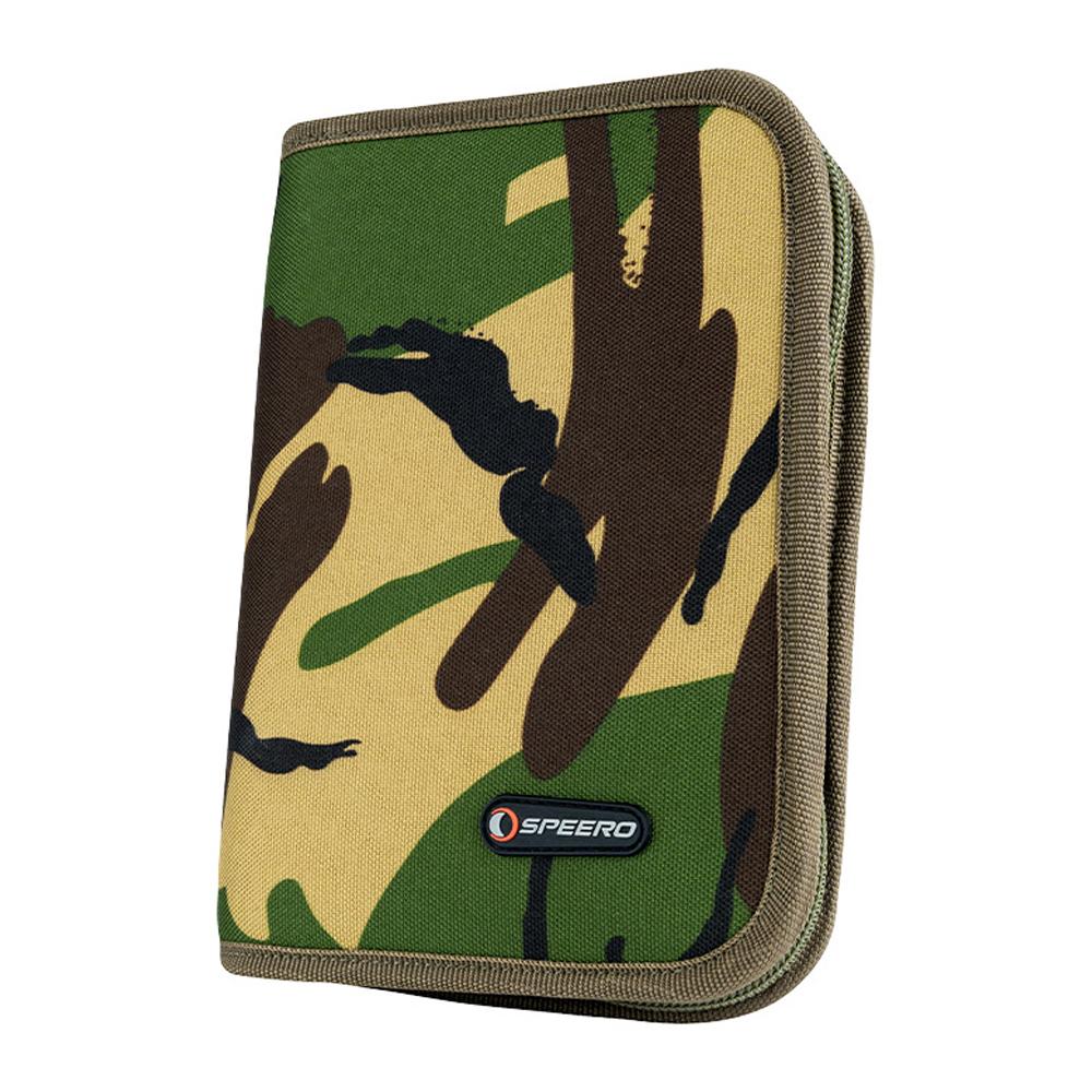 Speero Camo Dokumentplånbok med dragkedja