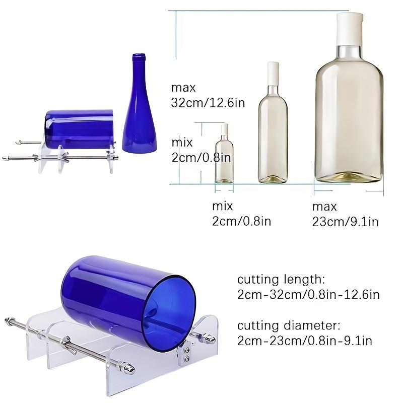 Glass Bottle Cutting Kit - No Electricity Needed, A Set of Tools for Cutting Glass, Ideal for Craft Projects.