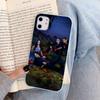 American Movie The Vampire Diaries Phone Case For IPhone 14 11 12 13 Mini Pro Xs Max 8 7 6 6S Plus X XR Solid Candy Color Case