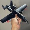1/62 A-10 Thunderbolt II Warthog Samolot Metalowy Odlewany Ciśnieniowo Model Samolotu Kolekcjonerski Ozdoby dla Miłośników z Dźwiękiem i Światłem Chłopcy