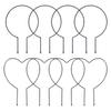 4 Pieces Garden Trellis Rust Free Vine Plant Metal Support Wire Plants Climbing Holder Rack for Garden Stem Stalks Vines