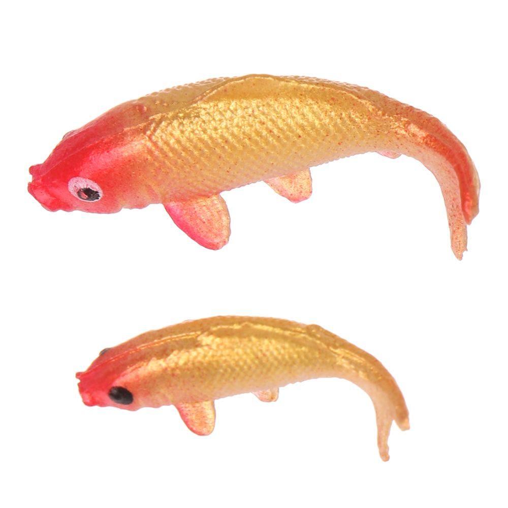 Doll Accessories Round Square Tank Pretend Play Mini Koi Fishing Rod Fishing Net Miniature Goldfish