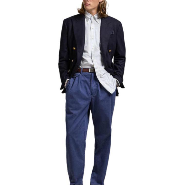 Polo Ralph Lauren SS25 Casual Pants Loose Fit Men's Blue MNPOPNT14H20084-410