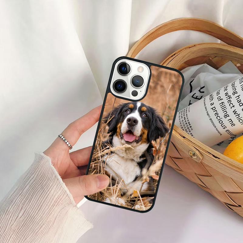 Bernese Mountain Dog Phone Case For iPhone 17 Air 16 15 14 11 12 13 Pro  MAX Plus coque Cover Shell