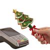 Christmas Festive Wand Contactless Card Payment NFC Tap Tool Fun Holiday Cashier Novelty Prop PLA 15cm