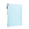 Transparent Colored File Bag A4 Zipper Handbag Gifts Test Paper Storage Bags