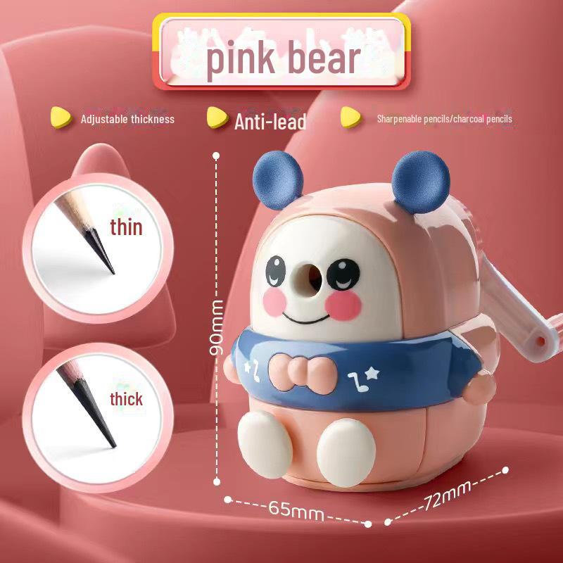 Dingbang animacinis rankinis pieštukų drožtukas vaikams ir darželio mokiniams