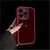 Simple Wine Red Bow Pattern Phone Case for Xiaomi Redmi Note 14 13 12 11 Pro Plus 4G 5G 12S 11S 10S 10 9 9S 14C 13C Cover