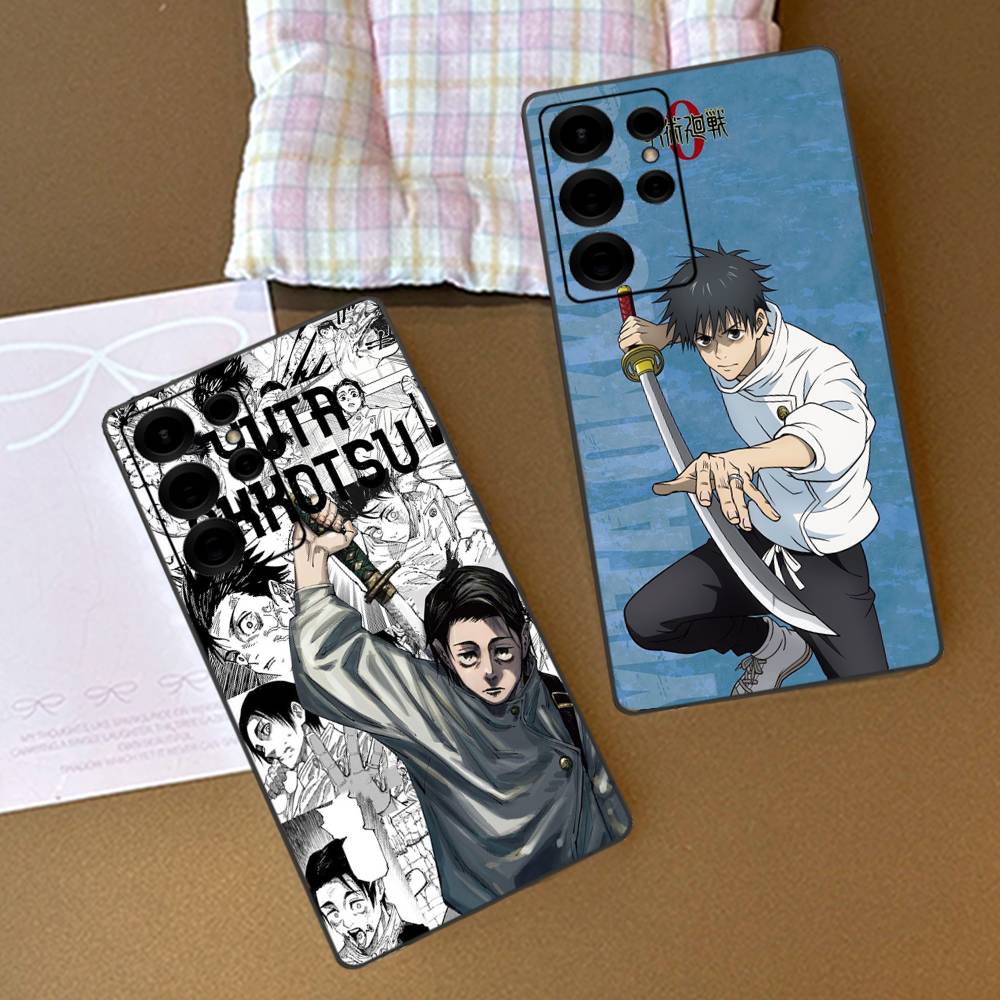 Anime O-Okkotsu Y-Yuta Handyhülle Für Samsung S 24 Fe 25 Ultra Plus 20 Lite 21 30 22 23 24 22 Ultra 5G Hüllen