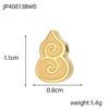 CARLIDANA Stainless Steel Waterproof sunflower Cross Heart Star Butterfly Pendants Gold Geometric Charm DIY Jewelry Accessories