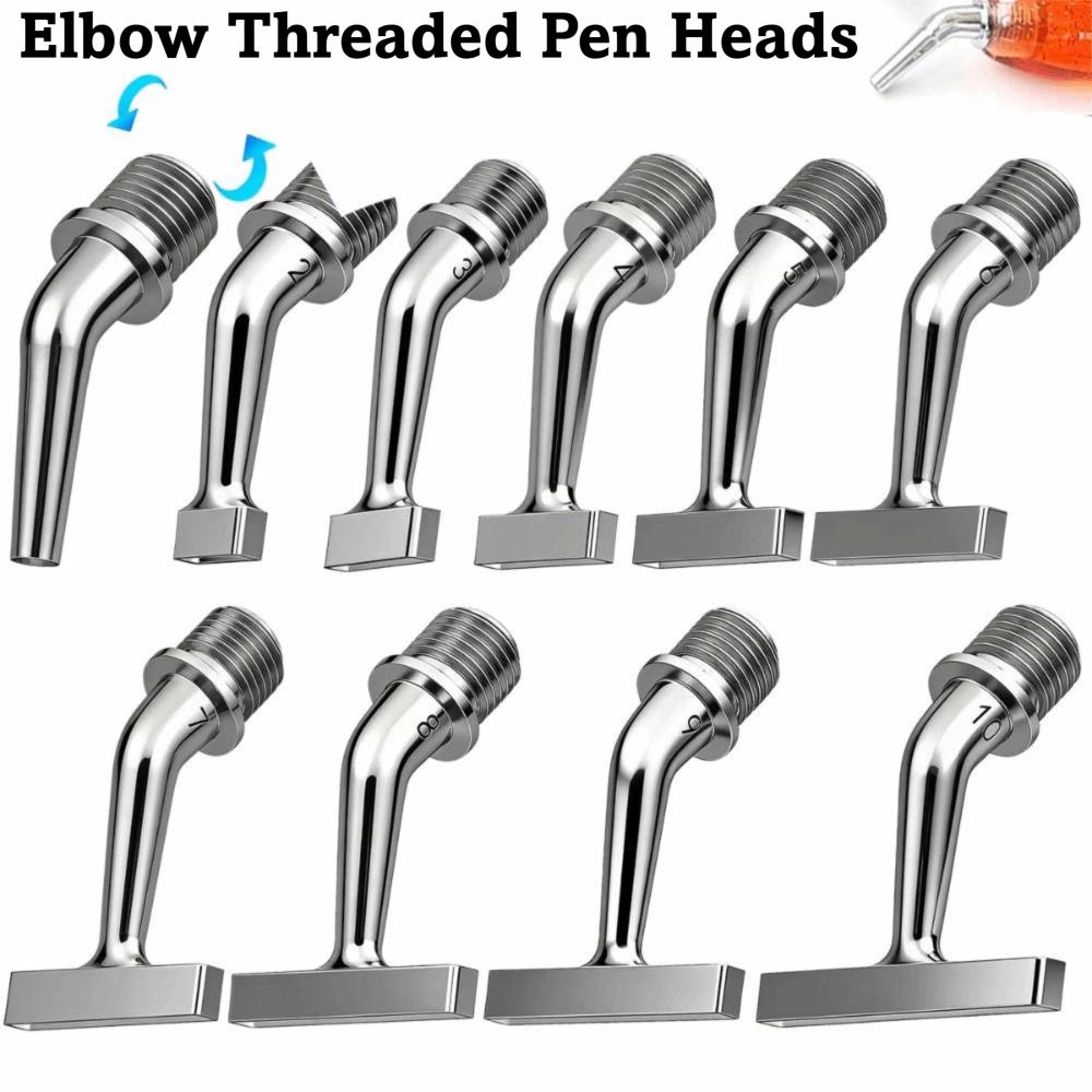Embroidery Diamond Painting Threaded Pen Heads Art Pens Cross Stitch Accessories New Threaded Bits Accessories Replaceable