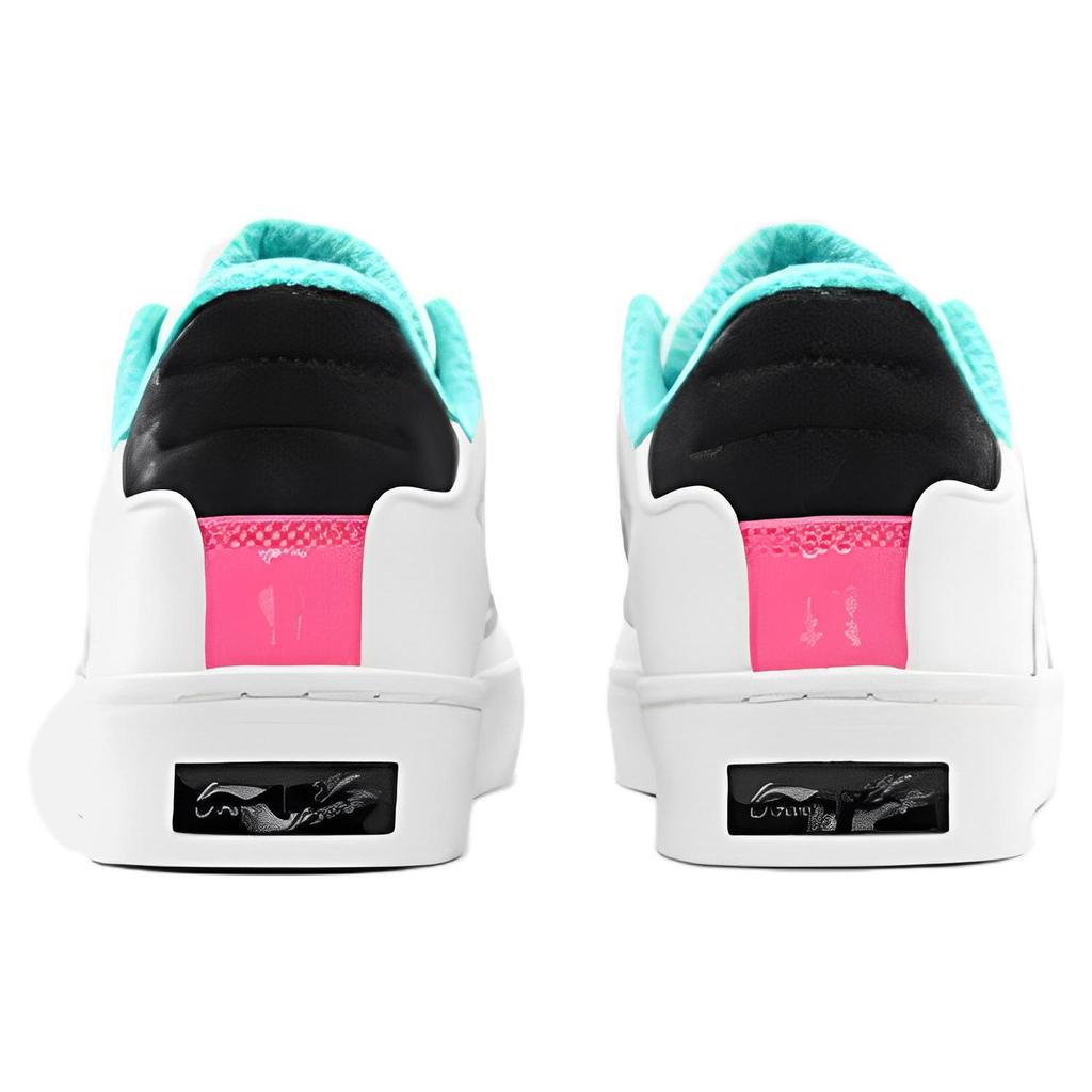 Li Ning Steven Harrington X  Special Edition Low-Top Skateboard Culture Sneakers Women Sneakers White AECS070-2
