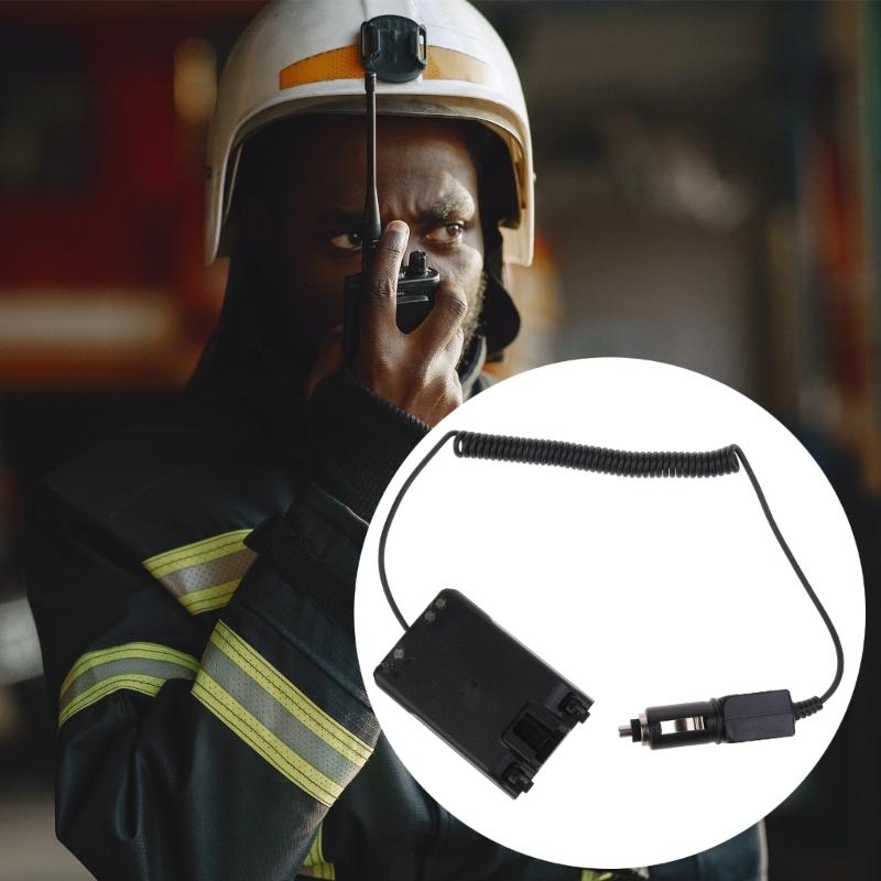 Battery Eliminator Adapter for ICOM 12/24V Car Charger Radio Battery Eliminator Adapter for ID-31 ID-51 ID-31A ID-31E