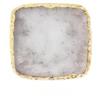 1Pc  Exclusive Nail Resin Palette Gold Edge Agate Flakes Nail Painting Color Palette Nail Display Board Tools
